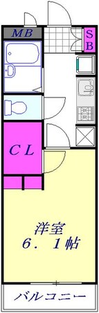 レオパレスT&Yの物件間取画像